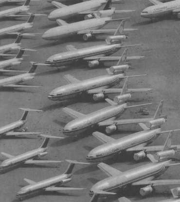 Stillgelegte Flugzeuge